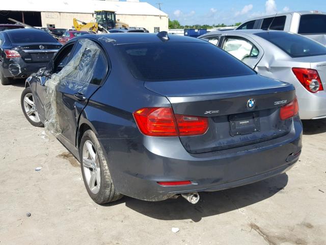 WBA3C3G5XFNS74337 - 2015 BMW 320 I GRAY photo 3