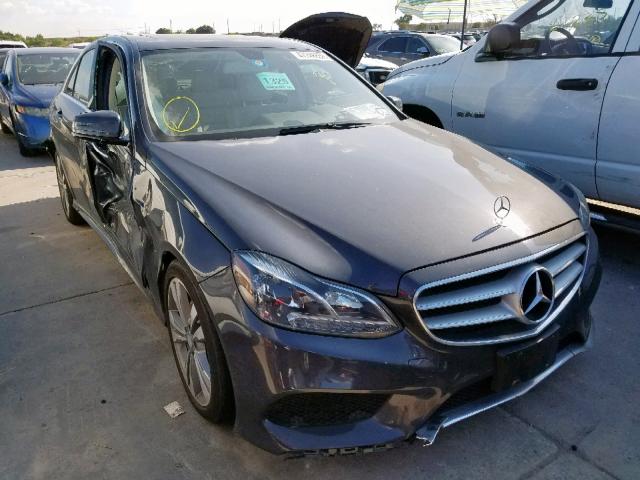 WDDHF5KBXEA863294 - 2014 MERCEDES-BENZ E 350 CHARCOAL photo 1