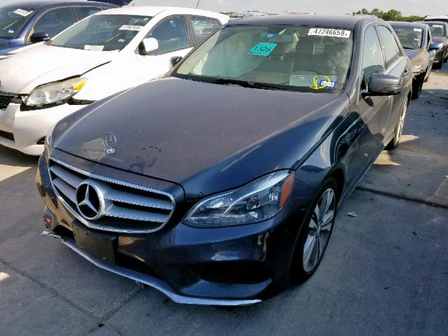 WDDHF5KBXEA863294 - 2014 MERCEDES-BENZ E 350 CHARCOAL photo 2