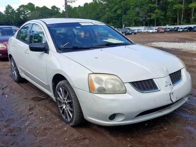 4A3AB36F54E071034 - 2004 MITSUBISHI GALANT ES WHITE photo 1