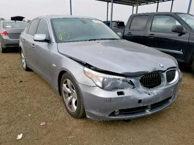 WBANE53576CK85912 - 2006 BMW 525 I SILVER photo 1