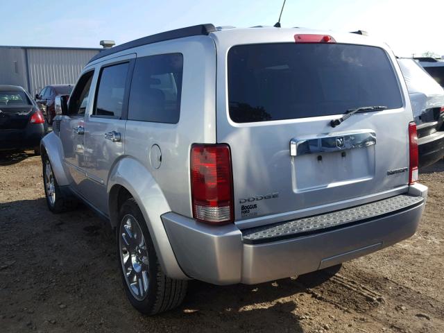 1D4PT4GK1BW598994 - 2011 DODGE NITRO HEAT SILVER photo 3