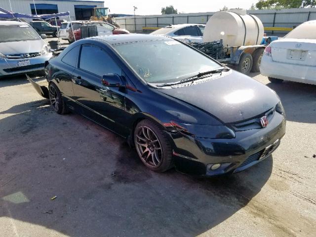 2HGFG21546H704980 - 2006 HONDA CIVIC SI BLACK photo 1