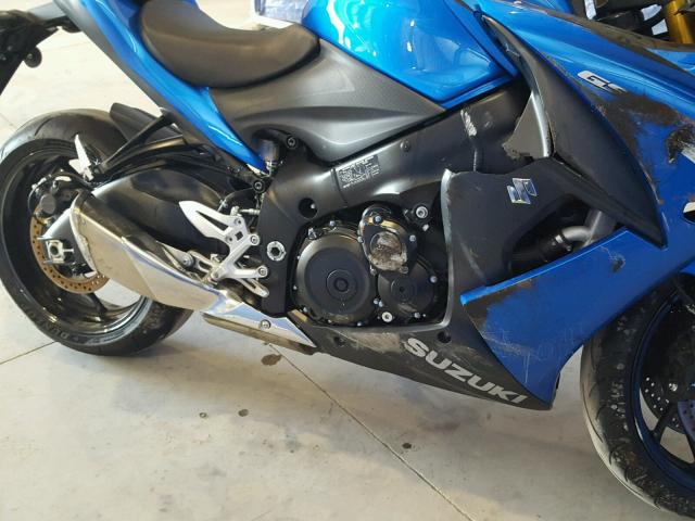 JS1GT7CA2G2100791 - 2016 SUZUKI GSX-S1000F BLUE photo 7