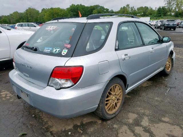 JF1GG65554H812750 - 2004 SUBARU IMPREZA TS SILVER photo 4