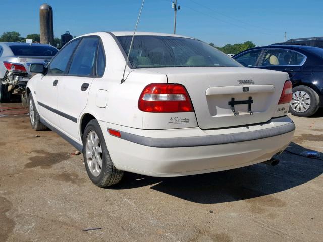 YV1VS29591F742982 - 2001 VOLVO S40 1.9T WHITE photo 3