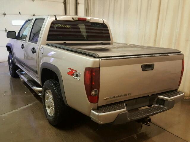 1GCDT33E188205289 - 2008 CHEVROLET COLORADO L TAN photo 3