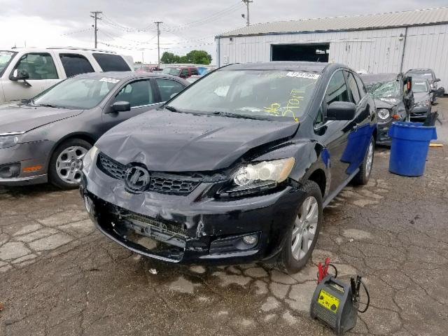 JM3ER293670126031 - 2007 MAZDA CX-7 BLACK photo 2