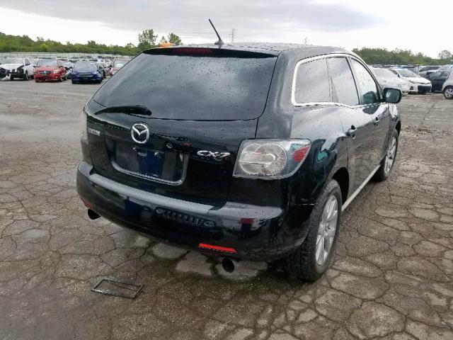 JM3ER293670126031 - 2007 MAZDA CX-7 BLACK photo 4