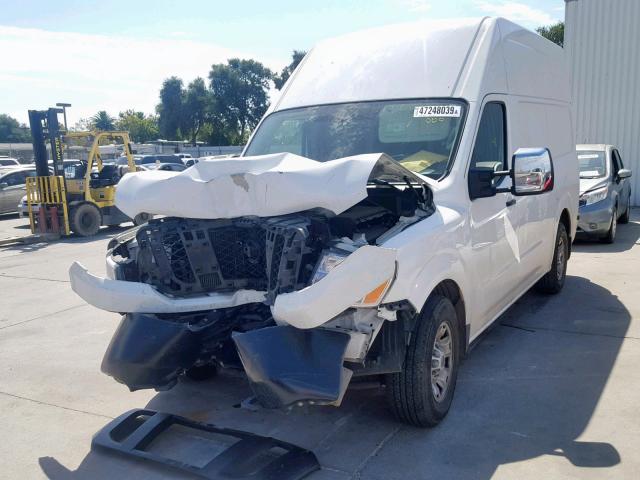 1N6AF0LY2JN803737 - 2018 NISSAN NV 2500 S WHITE photo 2