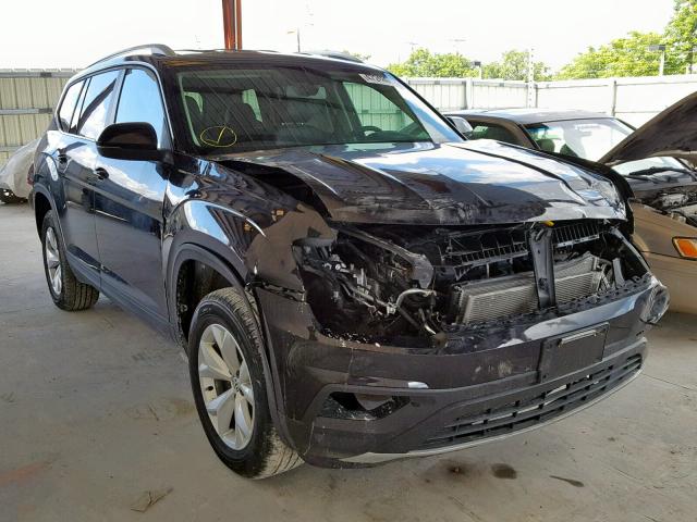 1V2LR2CA8KC514861 - 2019 VOLKSWAGEN ATLAS SE BLACK photo 1