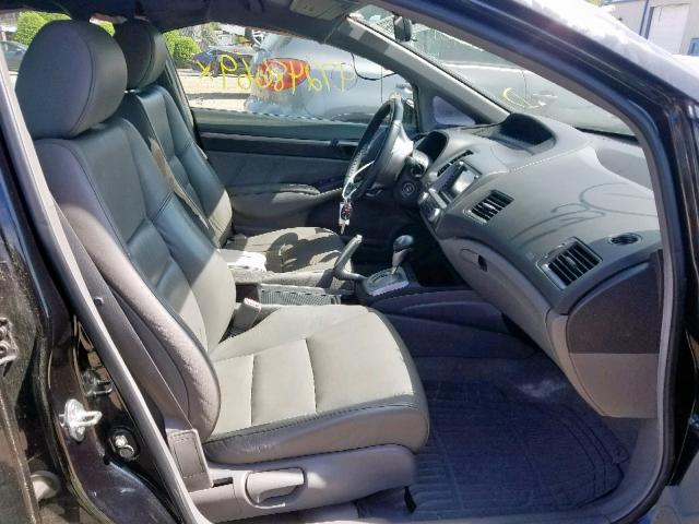 2HGFA16948H502683 - 2008 HONDA CIVIC EXL 黑色 照片 5