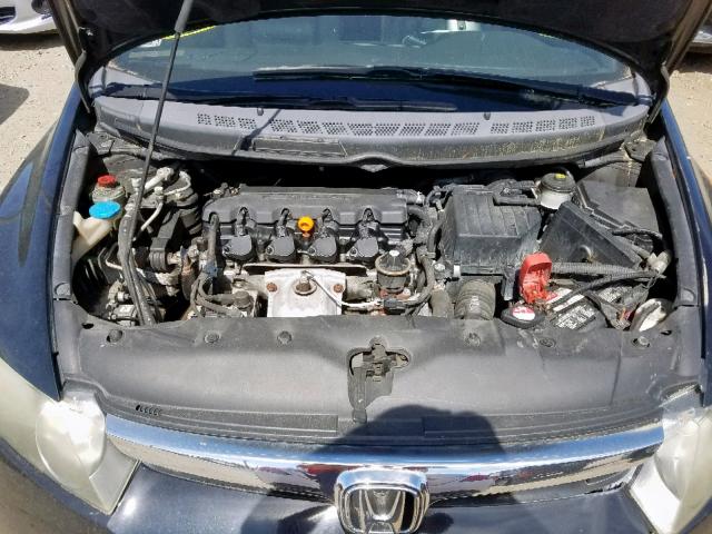 2HGFA16948H502683 - 2008 HONDA CIVIC EXL 黑色 照片 7