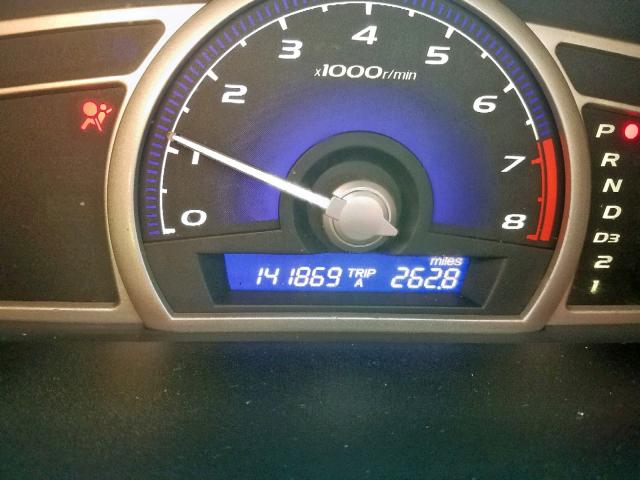 2HGFA16948H502683 - 2008 HONDA CIVIC EXL 黑色 照片 8