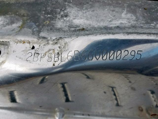 2BPSBL6B66V000295 - 2006 SKI DOO 594CC SILVER photo 10