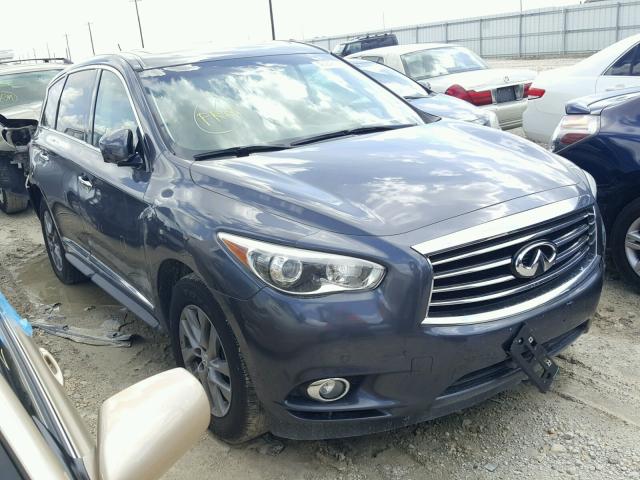 5N1AL0MN2DC318848 - 2013 INFINITI JX35 BASE GRAY photo 1