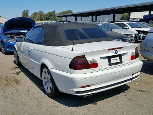 WBABR334XYEG01414 - 2000 BMW 323 CI WHITE photo 3