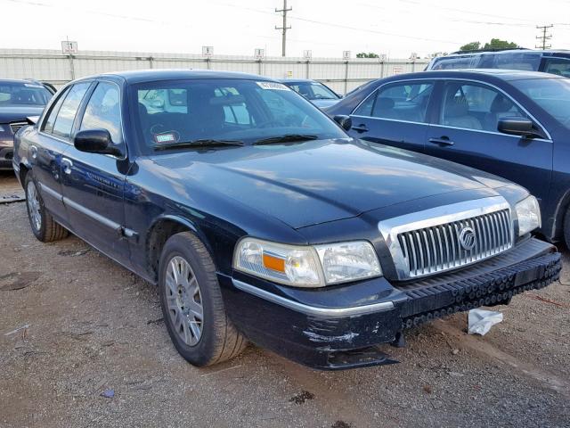 2MEFM74V16X611855 - 2006 MERCURY GRAND MARQ BLACK photo 1