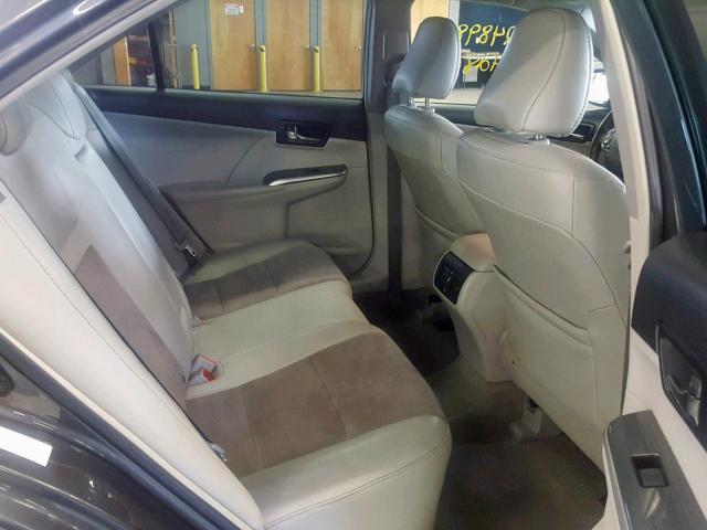 4T1BD1FK3CU014396 - 2012 TOYOTA CAMRY HYBR GRAY photo 6