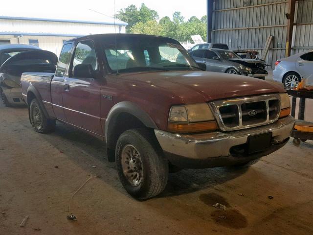 1FTZR15V6XTB09174 - 1999 FORD RANGER SUP MAROON photo 1