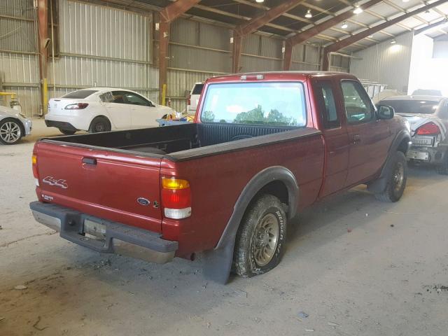 1FTZR15V6XTB09174 - 1999 FORD RANGER SUP MAROON photo 4