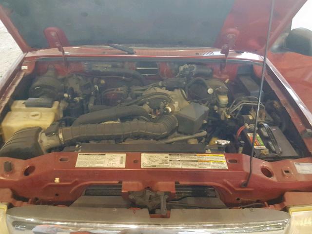 1FTZR15V6XTB09174 - 1999 FORD RANGER SUP MAROON photo 7