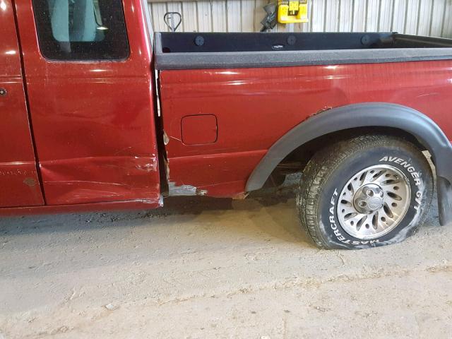 1FTZR15V6XTB09174 - 1999 FORD RANGER SUP MAROON photo 9