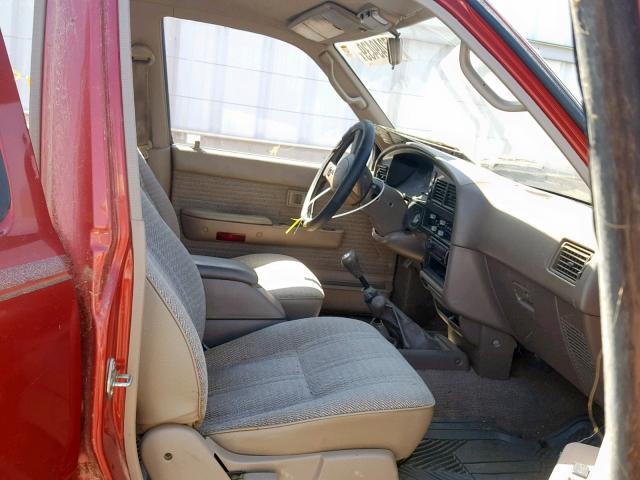 JT3VN39W6S0204972 - 1995 TOYOTA 4RUNNER VN BURGUNDY photo 5