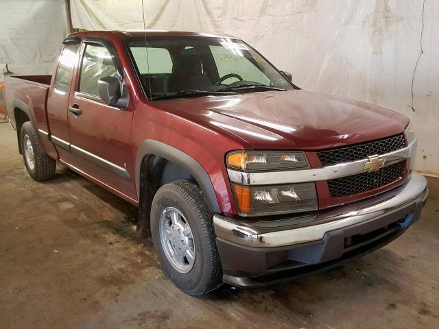 1GCCS199278224705 - 2007 CHEVROLET COLORADO RED photo 1