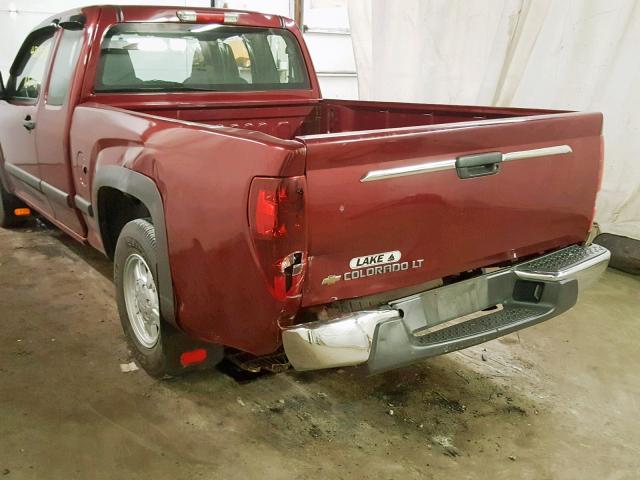 1GCCS199278224705 - 2007 CHEVROLET COLORADO RED photo 9