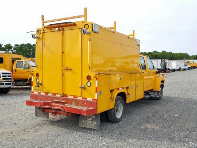 1GDE4E19X9F413151 - 2009 GMC C4500 C4E0 YELLOW photo 4