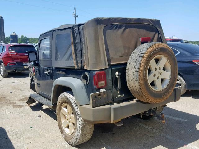 1J4AA2D16AL135798 - 2010 JEEP WRANGLER S GREEN photo 3