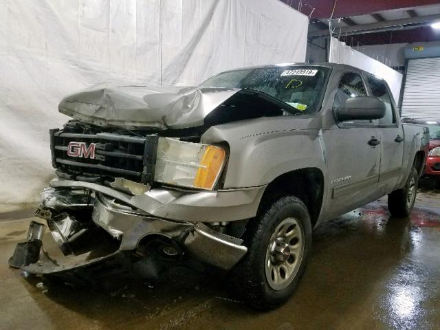 3GTEC13C48G100229 - 2008 GMC SIERRA C15 SILVER photo 2