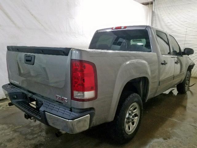 3GTEC13C48G100229 - 2008 GMC SIERRA C15 SILVER photo 4