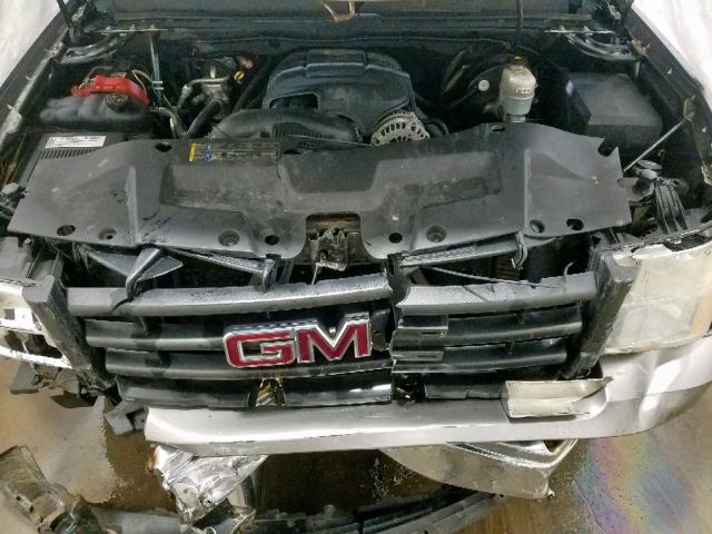 3GTEC13C48G100229 - 2008 GMC SIERRA C15 SILVER photo 7