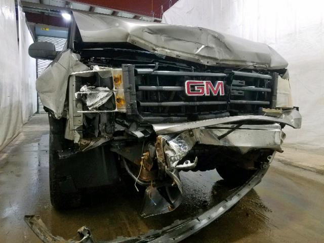 3GTEC13C48G100229 - 2008 GMC SIERRA C15 SILVER photo 9