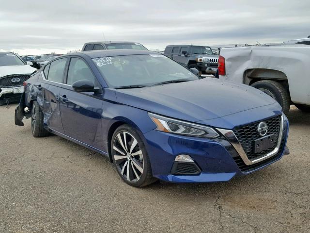 1N4BL4CV6KN319879 - 2019 NISSAN ALTIMA SR BLUE photo 1