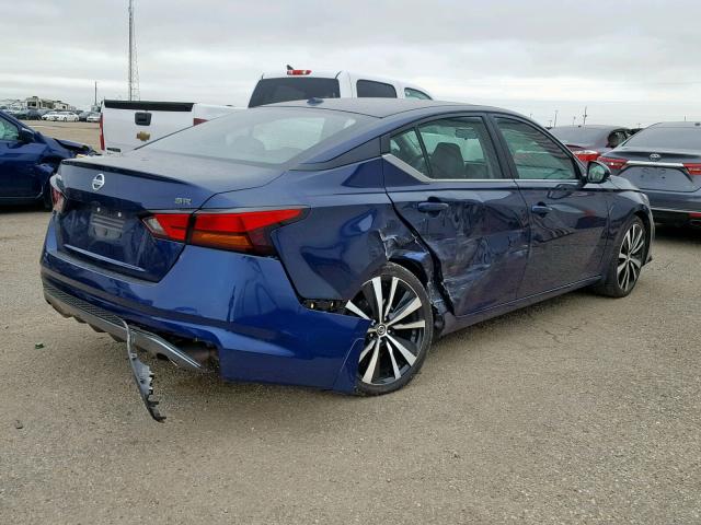 1N4BL4CV6KN319879 - 2019 NISSAN ALTIMA SR BLUE photo 4