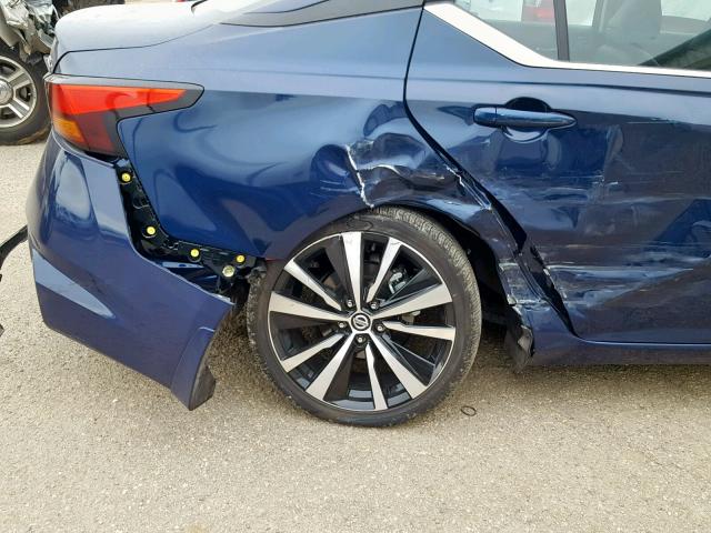 1N4BL4CV6KN319879 - 2019 NISSAN ALTIMA SR BLUE photo 9