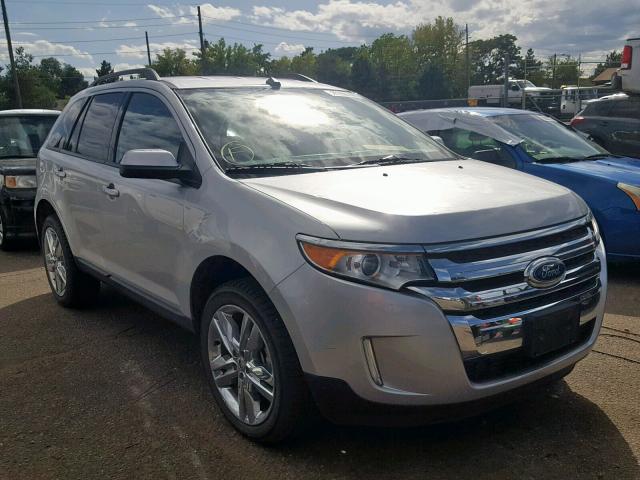 2FMDK4JC8CBA81520 - 2012 FORD EDGE SEL SILVER photo 1