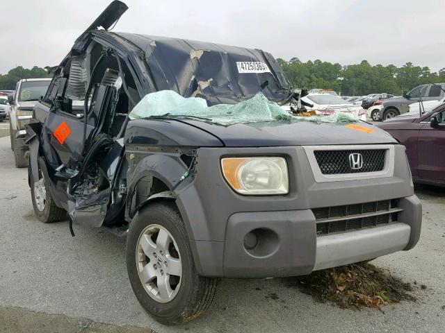 5J6YH18593L021010 - 2003 HONDA ELEMENT EX BLACK photo 1