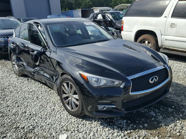 JN1BV7AP1FM336341 - 2015 INFINITI Q50 BASE BLACK photo 1