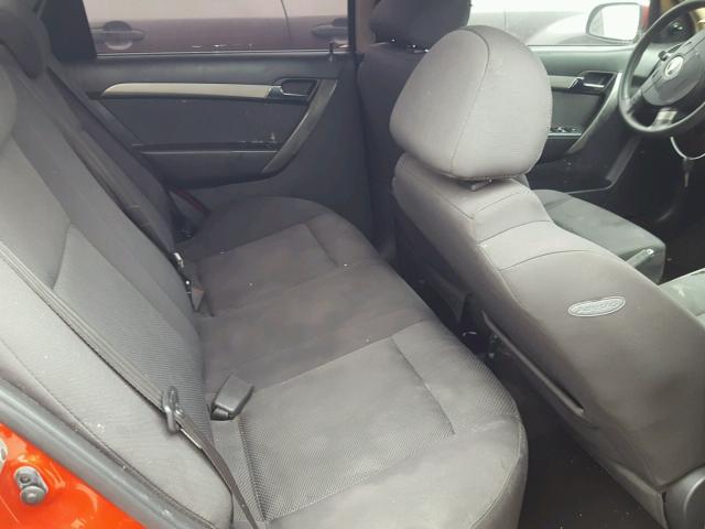 KL1TD56698B129713 - 2008 CHEVROLET AVEO BASE Qırmızı foto 6