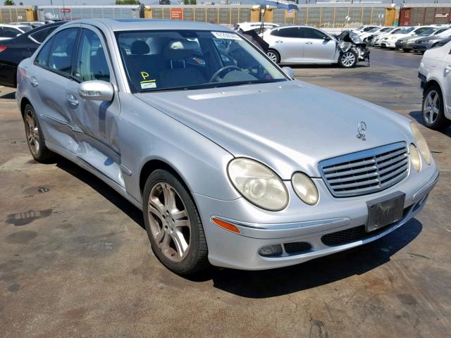 WDBUF56J16A935235 - 2006 MERCEDES-BENZ E 350 SILVER photo 1