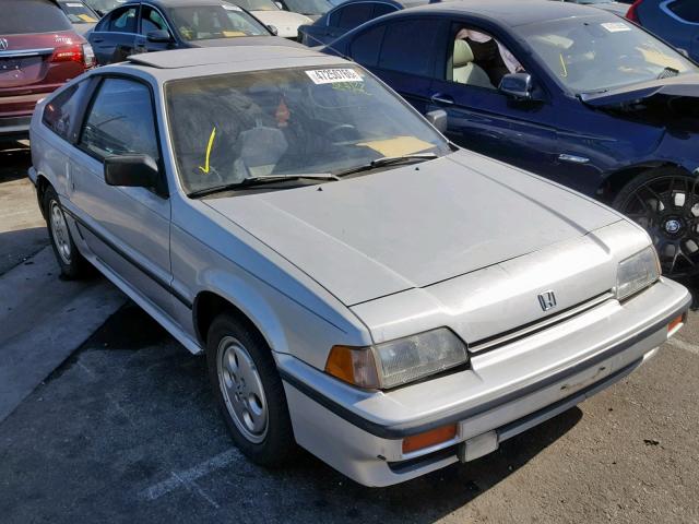 JHMEC1344HS025435 - 1987 HONDA CIVIC 1500 SILVER photo 1