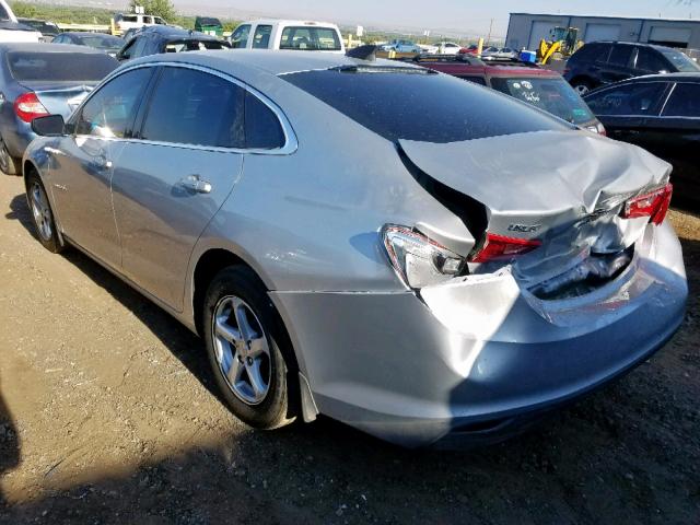 1G1ZB5ST4HF179716 - 2017 CHEVROLET MALIBU LS SILVER photo 3