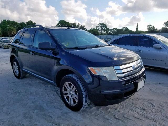 2FMDK3GC2ABA54893 - 2010 FORD EDGE SE BLUE photo 1