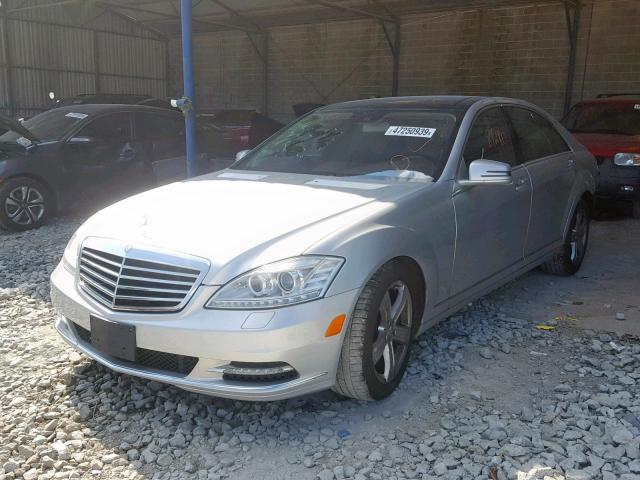 WDDNG8GB0BA361657 - 2011 MERCEDES-BENZ S 550 4MATIC  photo 2