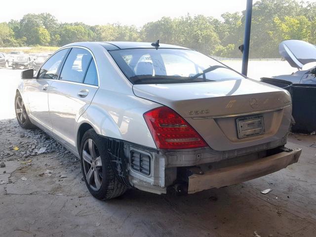 WDDNG8GB0BA361657 - 2011 MERCEDES-BENZ S 550 4MATIC  photo 3