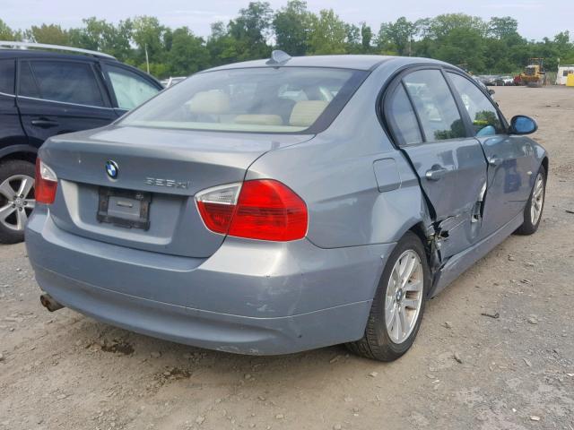 WBAVD13536KV00316 - 2006 BMW 325 XI GRAY photo 4